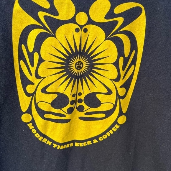 Women's Modern Times Hoodie Black Logo S Beer Craft SD IPA Casual Lager Cotton - Picture 8 of 14